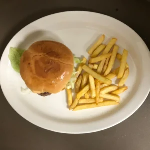 Beef Burger + Fries + Drinks